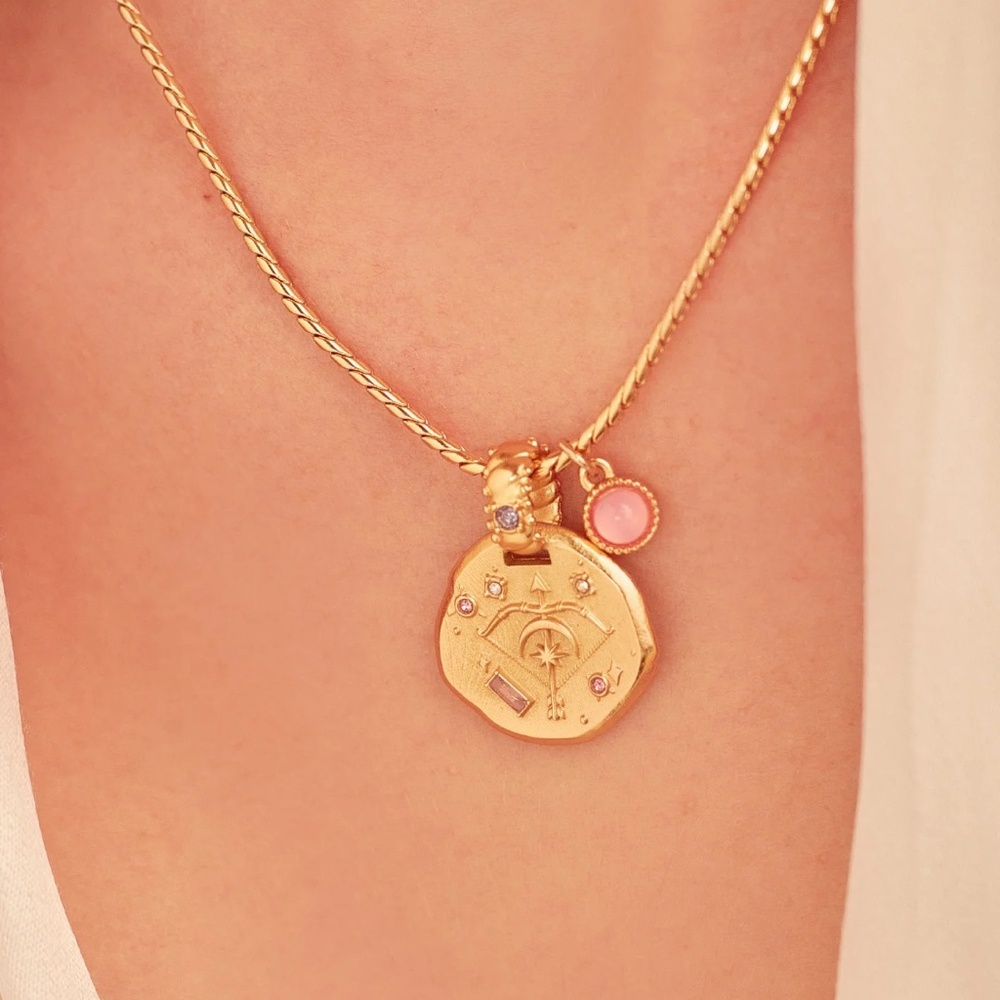 Astro Zodiac Necklace- Sagittarius
